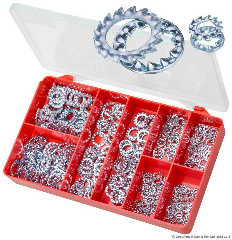 DIN 6798 Internal & External Star Washers
